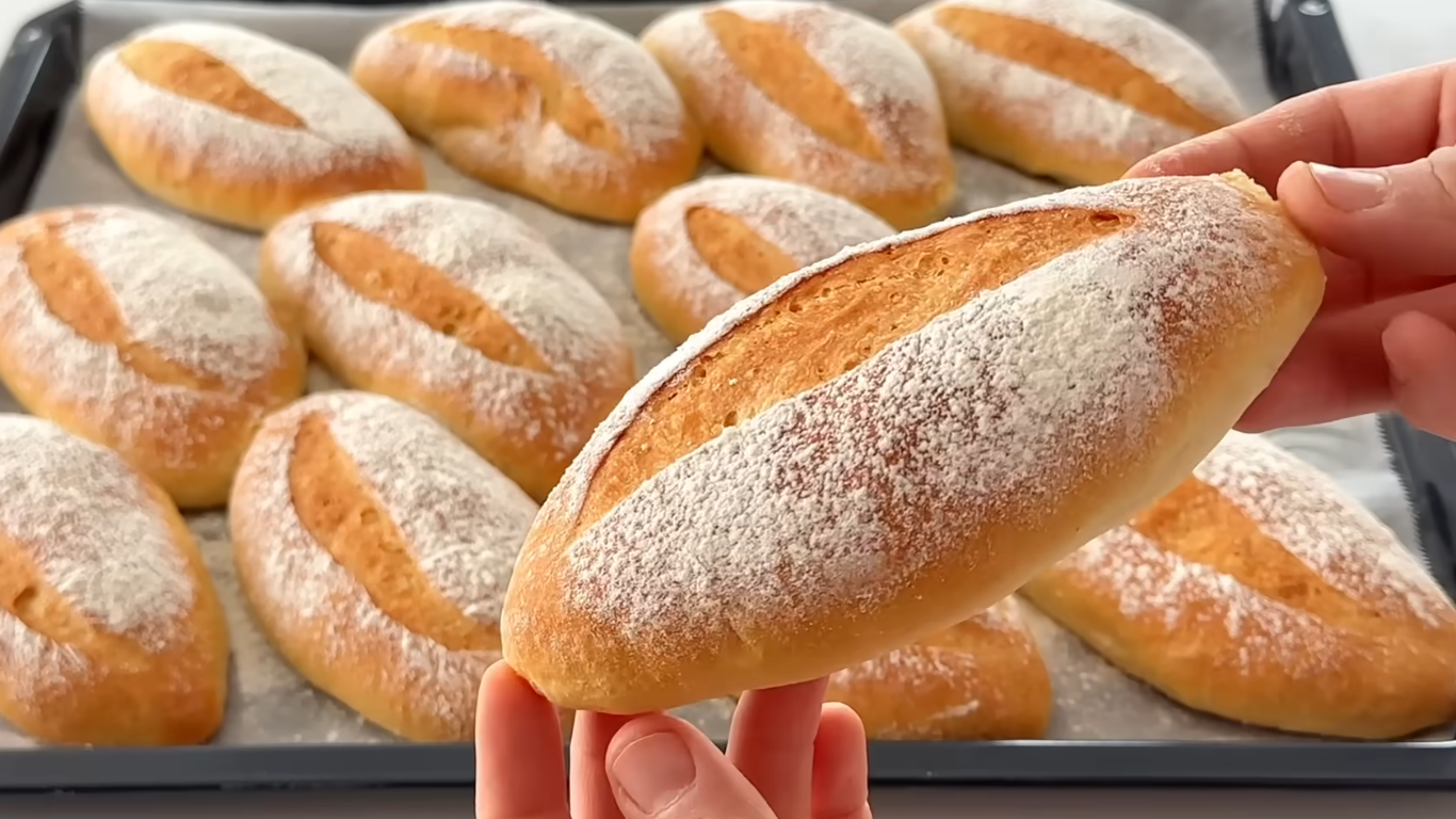 Hausgemachtes Brot : Einfaches Rezept für luftige Brötchen